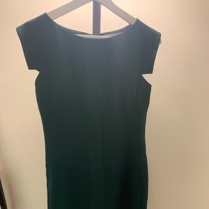 MM.LAFLEUR teal sheath dress size 0